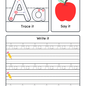 Alphabet Practice Worksheet