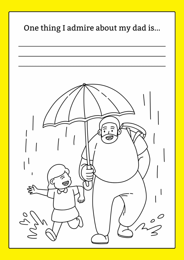 Father’s Day printables for kids