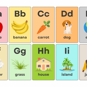 Alphabet Flashcards for Kids