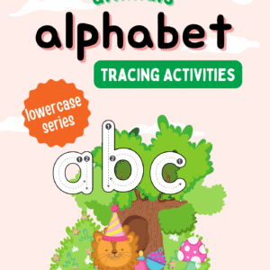 Animals Alphabet Lowercase Tracing Activities Workbook