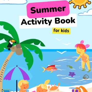 Summer Worksheet Activity Book for Kids
