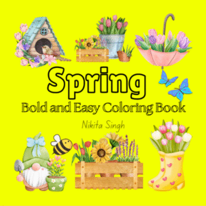 Spring Coloring Book