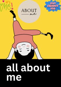 All About Me worksheet