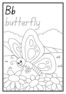 26 A to Z Alphabet Animals Coloring Book
