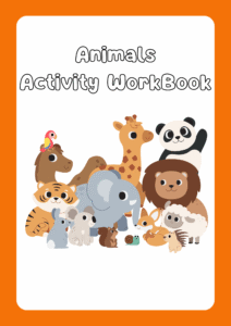 Animals Activity Workbook for Kids