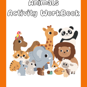 Animal Activity Workbook and Coloring Book