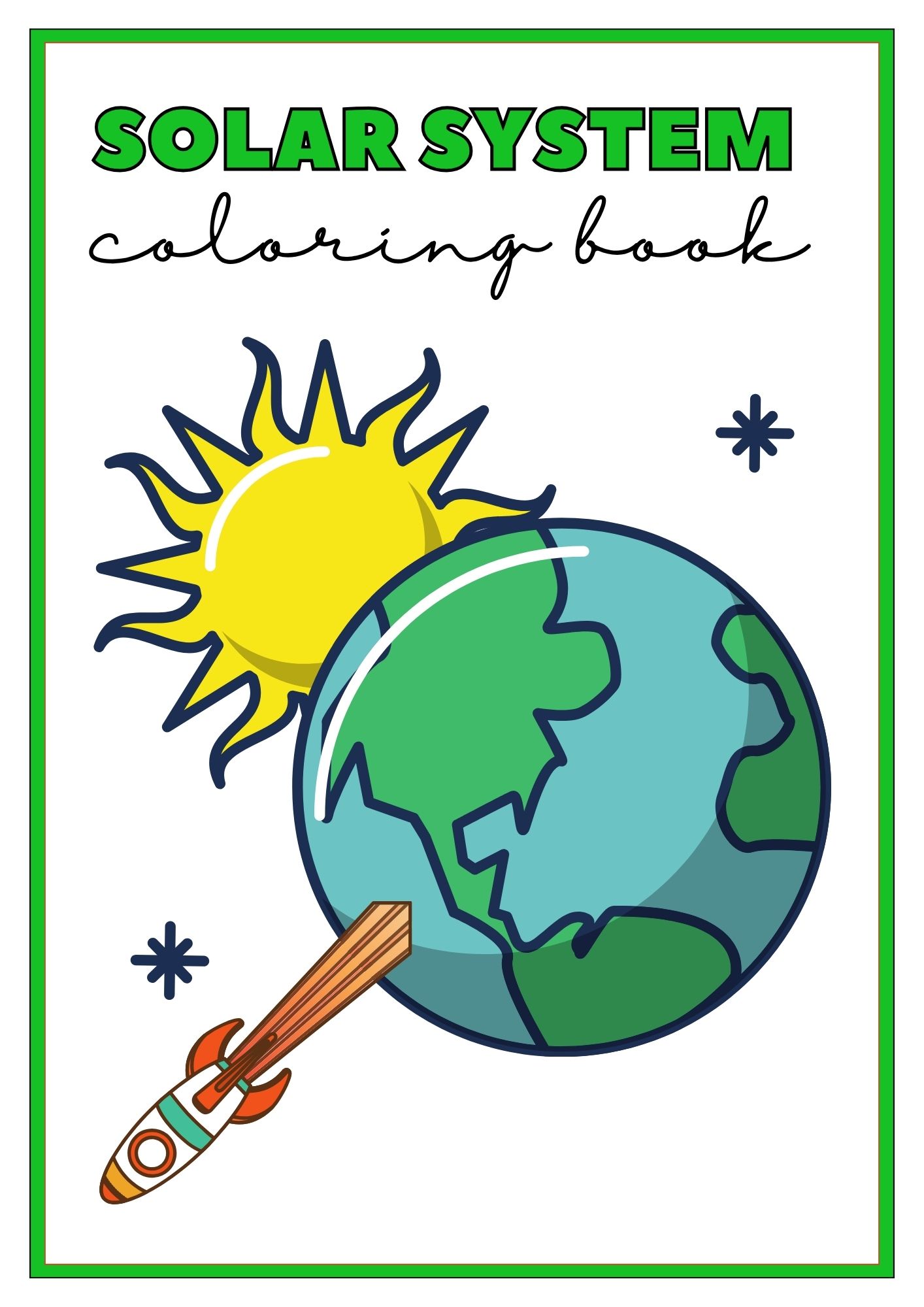 Solar System Coloring Book