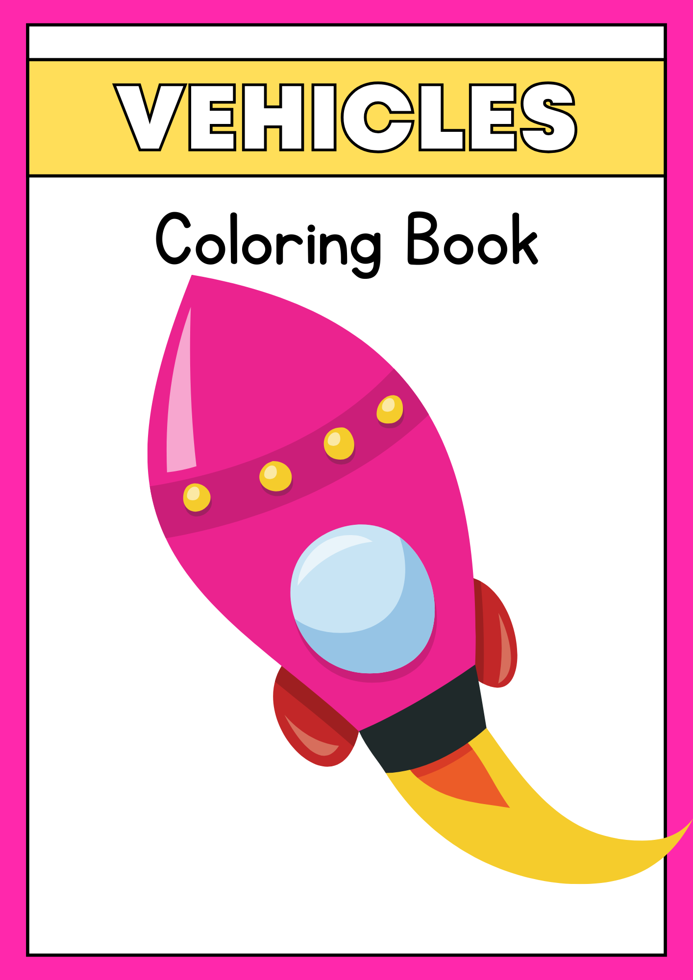 Vehicles Coloring Pages