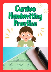 Cursive Handwriting Practice Worksheet