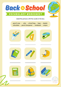 Back to School Worksheet Bundle