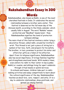 Rakshabandhan Essay in English