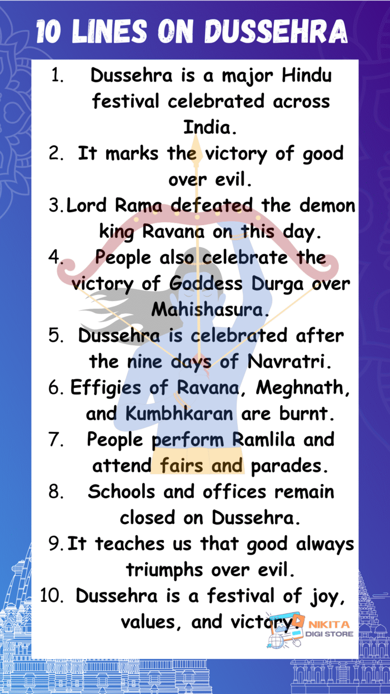 Essay on Dussehra