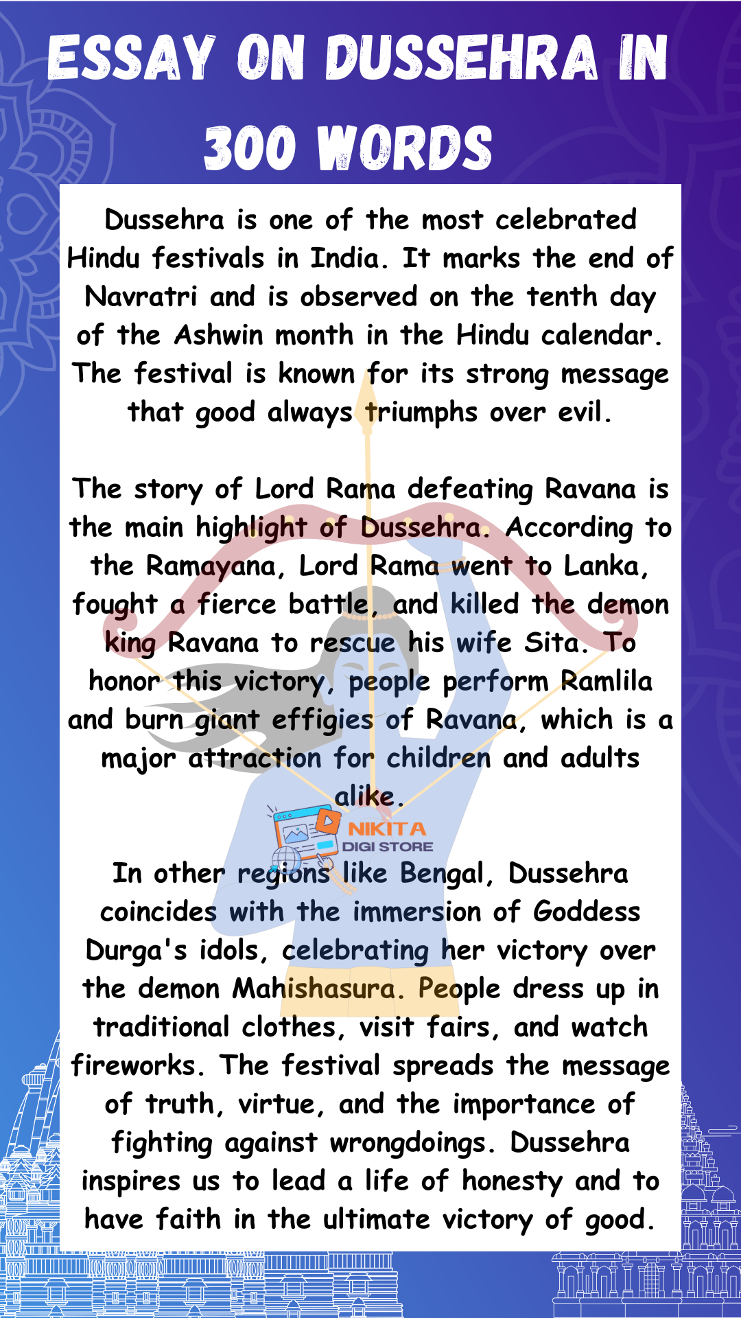 Essay on Dussehra