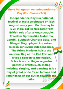 Independence day essay