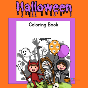 Halloween Coloring Book for Kids