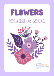 Flowers Coloring Book