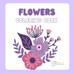 Flowers Coloring Book