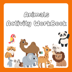 Animals Activity Workbook for Kids