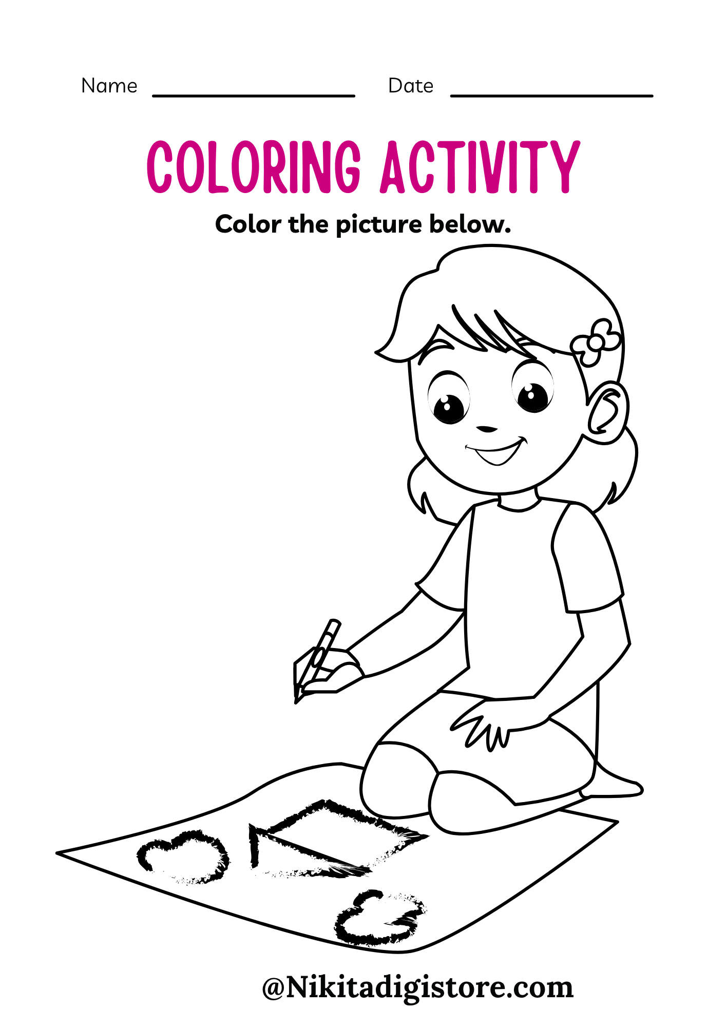 Back-to-School Coloring Pages