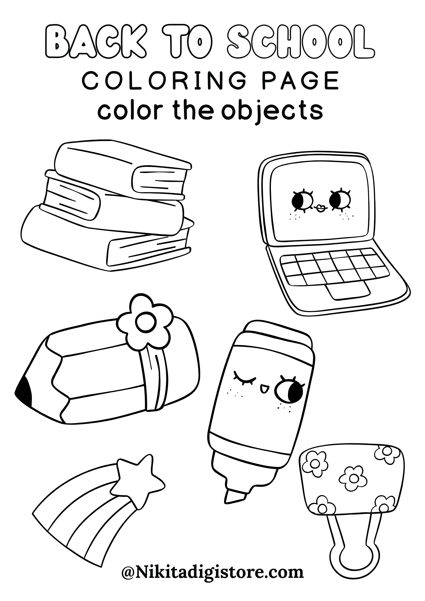 Back-to-School Coloring Pages