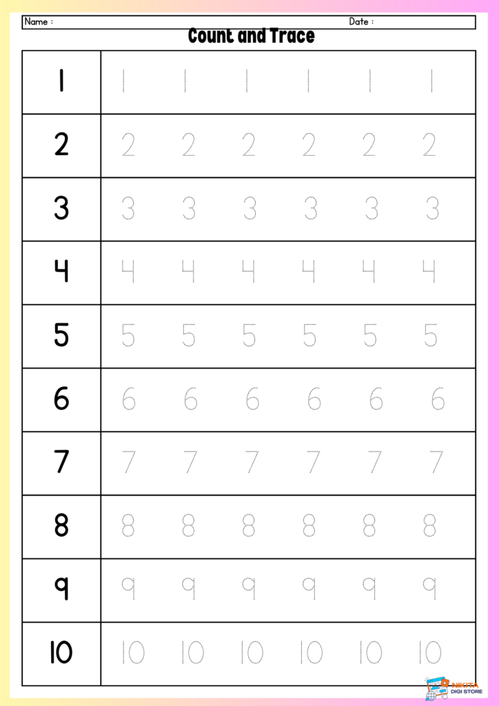 printable worksheets for preschoolers