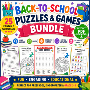 Back-to-School Puzzles