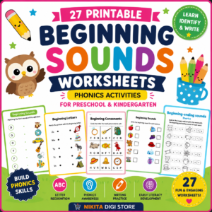 Beginning Sounds Worksheets