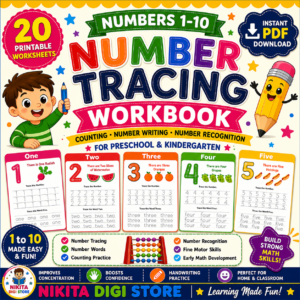 Number Tracing Workbook