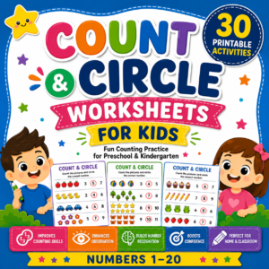 Count & Color Worksheets