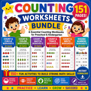 Counting Worksheets Bundle