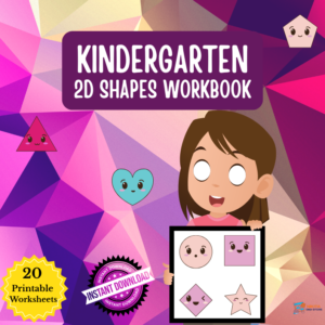 Kindergarten 2D Shapes Workbook