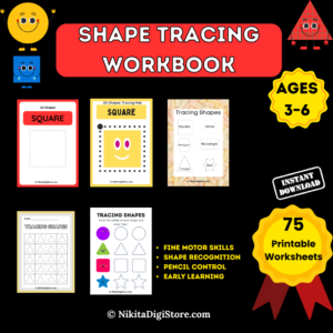 Shape Tracing Workbook