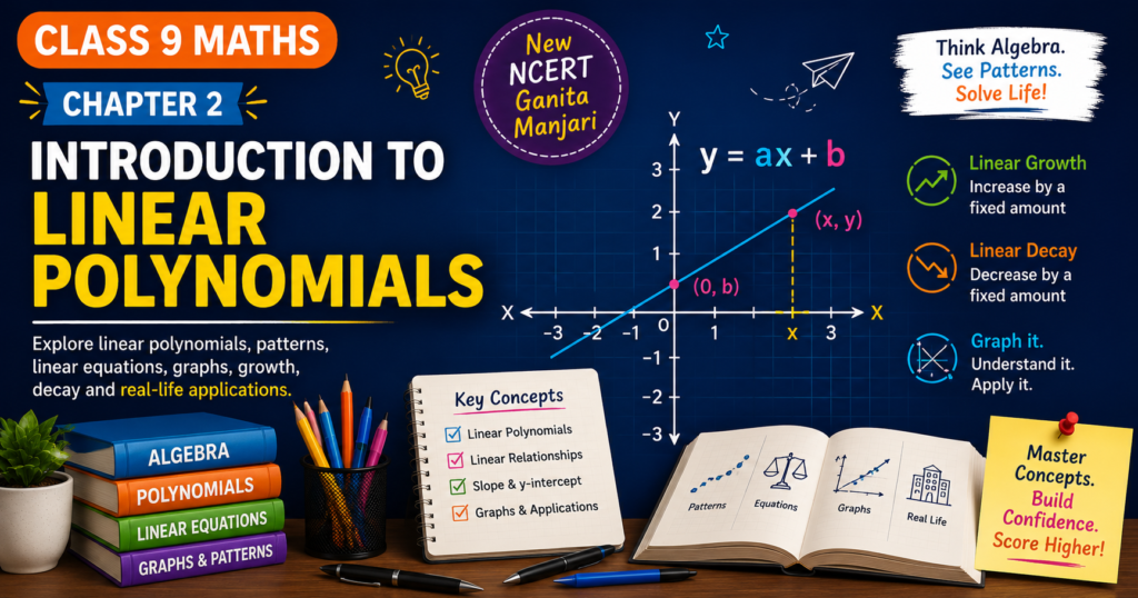Class 9 Maths Chapter 2 Introduction to Linear Polynomials