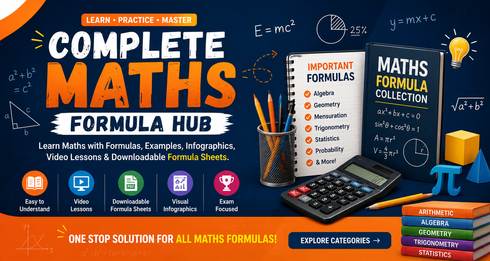 Maths Formula Hub - Nikitadigistore.com