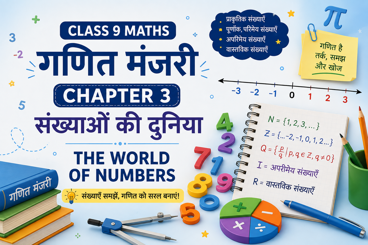 Class 9 गणित मंजरी Chapter 3