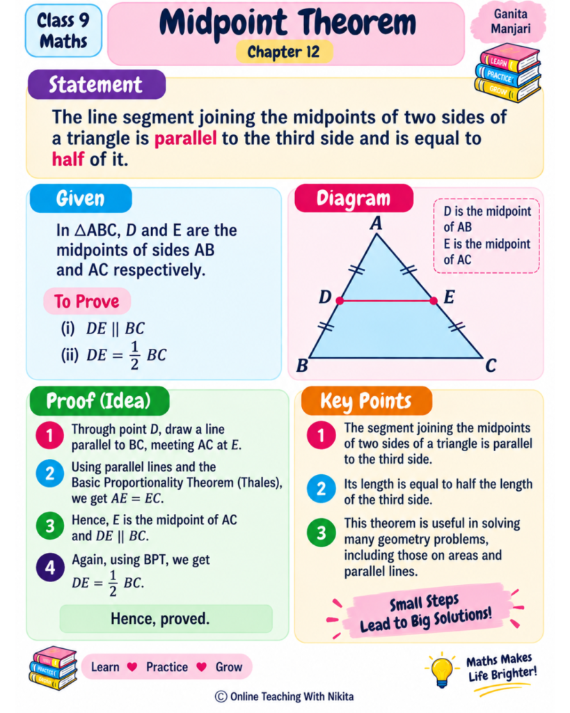 Midpoint Theorem