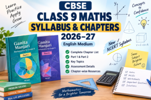 Class 9 Maths Syllabus 2026–27