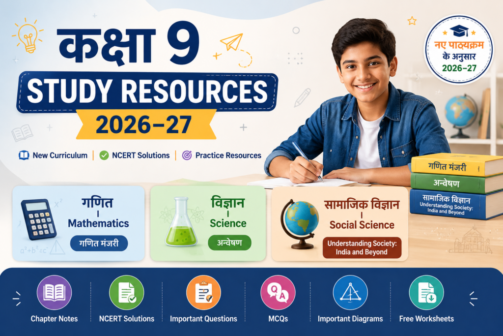 Class 9 Hindi Medium Study Resources