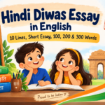 Hindi Diwas Essay in Hindi – 10 Lines, Short Essay, 100, 200 & 300 Words