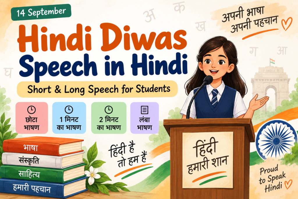 Hindi Diwas Speech in Hindi