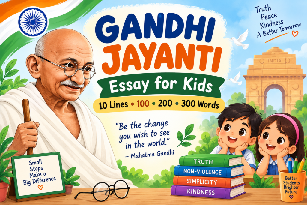 Gandhi Jayanti Essay