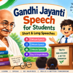 Gandhi Jayanti Speech for Students
