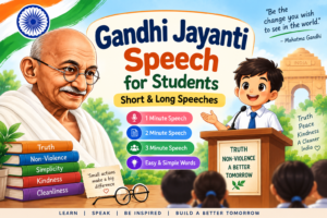 Gandhi Jayanti Speech for Students