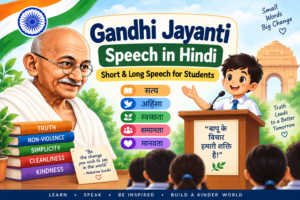 Gandhi Jayanti Speech in Hindi