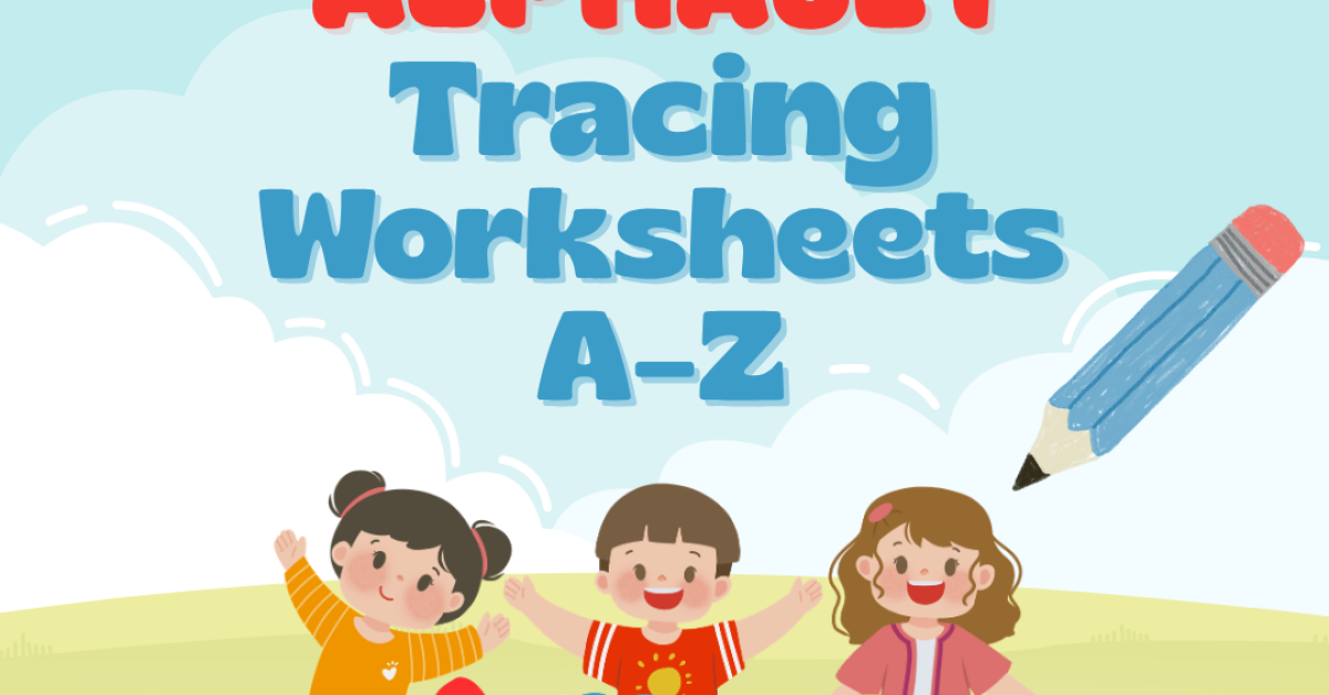 Free Tracing Worksheets A–Z Printable PDF